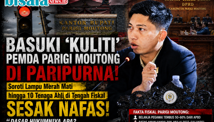 Basuki ‘Kuliti’ Pemda Parigi Moutong di Paripurna, Soroti Lampu Merah Mati hingga 10 Tenaga Ahli di Tengah Fiskal Daerah Sesak Nafas