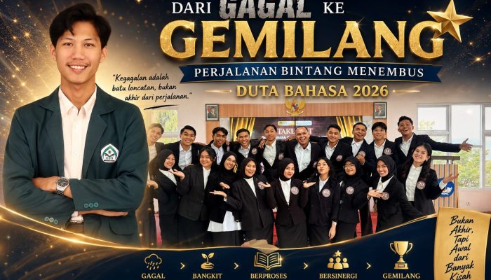 Dari Gagal ke Gemilang: Perjalanan Bintang Menembus Duta Bahasa 2026