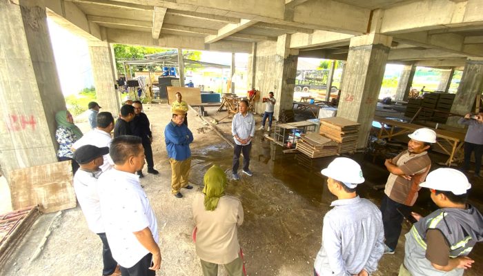 Komisi III DPRD Provinsi Gorontalo Monitoring Pembangunan RS Ainun Habibie, Progres Gedung Rawat Inap Capai 2,5 Persen