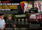 Yon TP 918 MM Siap Jadi Mitra Strategis Daerah, Perkuat Layanan dan Respons Bencana di Parigi Moutong