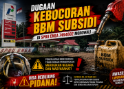 Dugaan Kebocoran BBM Subsidi di SPBU Emea 7494602 Morowali, Bisa Berujung Pidana