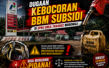 Dugaan Kebocoran BBM Subsidi di SPBU Emea 7494602 Morowali, Bisa Berujung Pidana