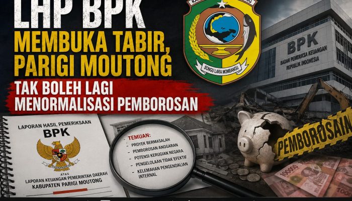 LHP BPK Membuka Tabir, Parigi Moutong Tak Boleh Lagi Menormalisasi Pemborosan