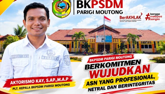 BKPSDM Parigi Moutong: ASN Gunakan Atribut Partai Politik Masuk Kategori Pelanggaran