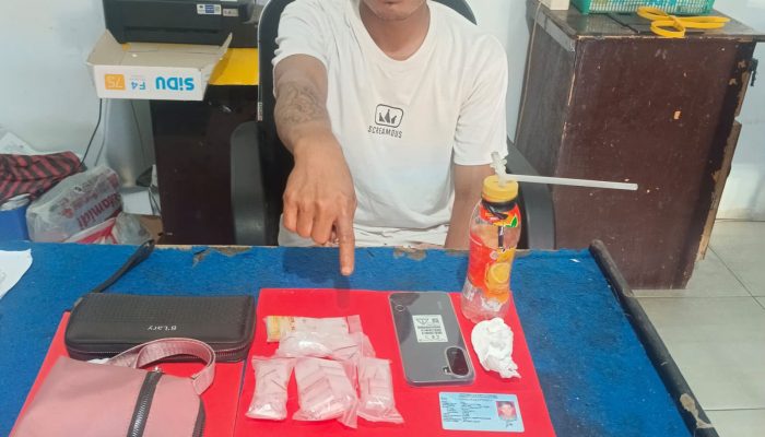 Satresnarkoba Polres Parigi Moutong Amankan Pria di Tanalanto, 20 Sachet Diduga Sabu Disita
