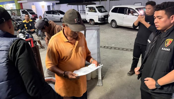 Tiga SPBU Masuk Radar Polres Parigi Moutong, Distribusi BBM Bersubsidi Diperketat