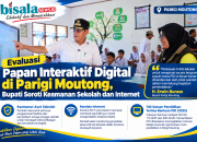 Evaluasi Papan Interaktif Digital di Parigi Moutong, Bupati Soroti Keamanan Sekolah dan Internet
